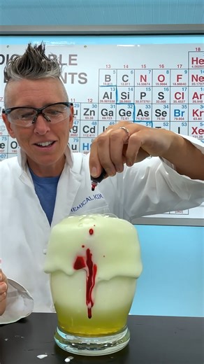 Baking Soda & Vinegar is Where You Start #Chemistry Baking soda and vinegar are great for exploring chemistry because they react in a simple, visible, and safe way. When combined, they undergo an acid-base reaction, producing carbon dioxide gas, water, and sodium acetate. It's an excellent introduction to concepts like chemical reactions, gases, and acids and bases, providing a hands-on learning experience. #ScienceatHome | Chemical Kim