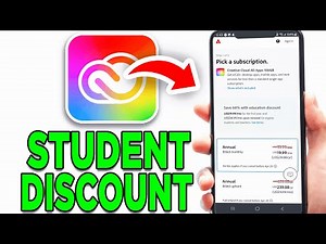 How To Get Adobe Creative Cloud Student Discount! - Tutorial