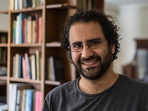 Who is Alaa Abd el-Fattah and why is he imprisoned in Egypt?