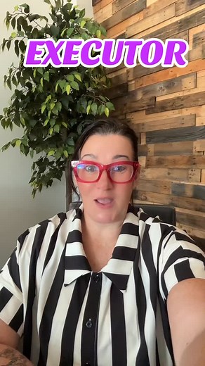 An EXECUTOR is the person named in a will to carry out someone’s final wishes 💟✝️☮️ like transferring property, closing accounts, or distributing assets. Notaries often help finalize those important estate documents by meeting with the executor to notarize any documents that require notarization. #NotaryStreets #NotaryLife #EstatePlanning #LegalLingo #NotaryCousins | Notarizing Tampa