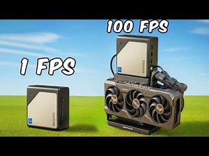 Insane Mini PC Upgrade – From 1 FPS to 100 FPS!