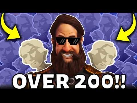 I Added Over 200 Great People Into The Game...! BONKERS!!! (Deity Brazil Civ 6)