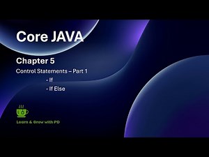 “Java for Beginners: Control Statements - Part 1”