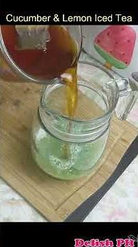 Cucumber and Lemon Iced Tea
