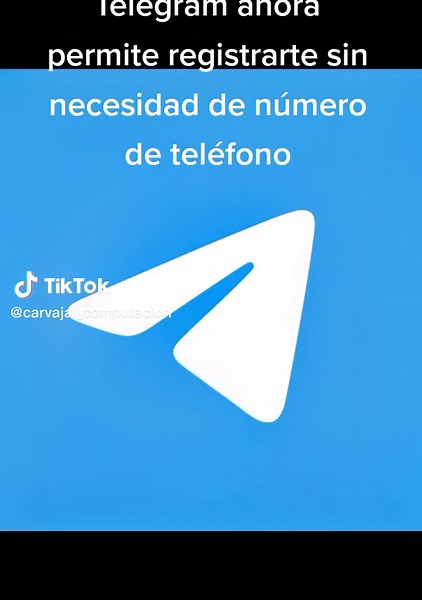Registro en Telegram sin número de teléfono | Tutorial