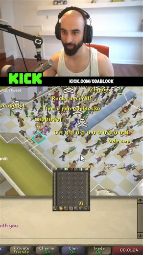 The Charity Stream Has Officially Begun! #shorts #osrs #odablock