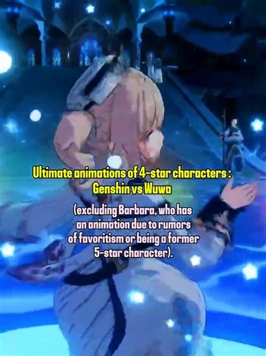 ultimate char 4* | Genshin Impact 🆅🆂 Wuthering Waves | #genshinimpact #wutheringwaves