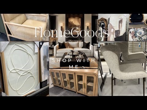 HomeGoods Shop With Me | HomeGoods Shopping! | Wall Art And Furnitures | Decor Shopping!