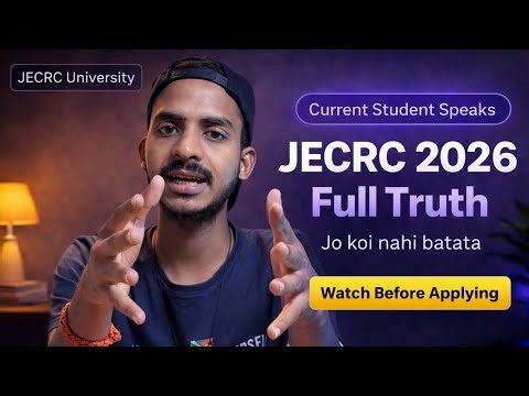 JECRC Admission 2026 😳 Full Process + Reality | Fees, Placement, Hostel