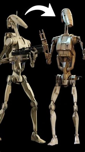 CGI vs LIVE ACTION Battle Droids and Clones