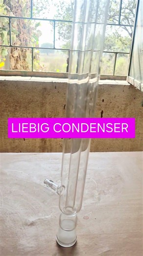 Chemistry Laboratory Apparatus#Retort#Liebig Condenser #experiments#practical#ytshorts