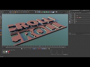 Cinema 4D Title Animation Tutorial (FREE)