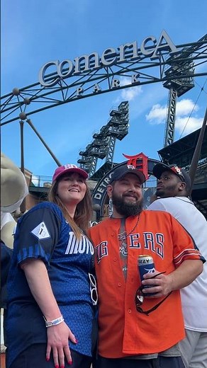 Warmest opening day at Comerica Park in decades