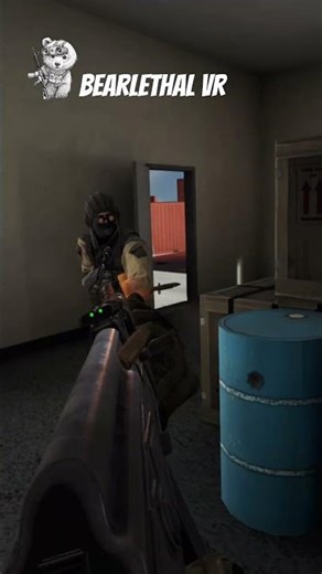 Showing them boyz how the AK slaps 💣💥 #pavlov #vr #tacticalgaming