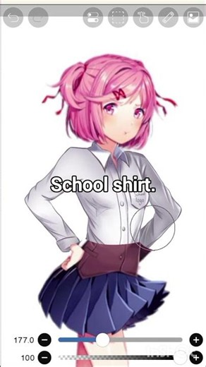 Will Natsuki survive my school? 👹#blowup #ddlc #natsuki #ddlcnatsuki #fandom #ibispaintx #fypシ゚viral