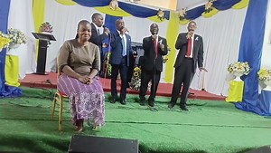 Libala Seventh-day Adventist Church Quartet singing "Never Give Up" song today during Guest and Music Fellowship day | Libala Seventh-day Adventist Church