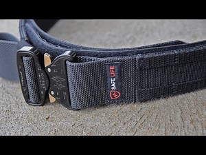 SafeLife Defense Low Profile Minimalist Tactical Belt