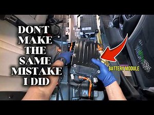 How to Replace Integrated li-ion 12V battery on 2020 Hyundai Sonata HEV ‪@WrenchingRyan‬
