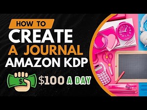 CREATE Your Best Selling Amazon KDP Journal with Canva for FREE