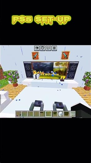 PS5 SET-UP || #minecraft #gaming #shorts #viral #trending #building @minecraft #edit