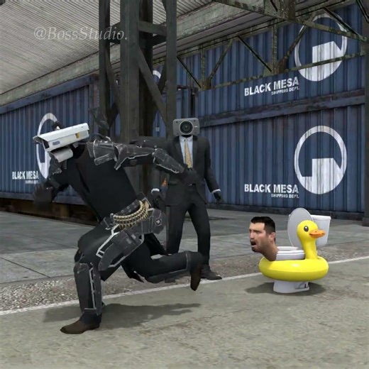 Hey buddy, look behind you, there's someone there