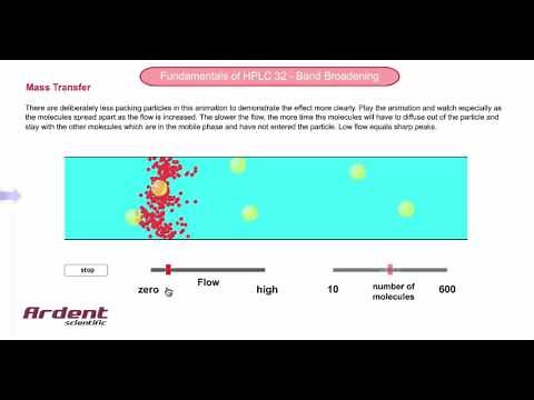 Fundamentals of HPLC 32 - Describing Mass Transfer