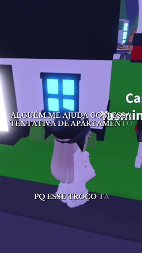 Né possível 😭 Algm ajuda? Tentei fazer aqueles apartamentos fofo e elegante que vi em um vídeo que vendia, falei: num deve ser tão difícil… É SIM 😰 #casa #apartamento #adoptme #tentei #😭