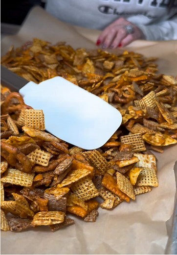Homemade Chex Mix Recipe | chex mix recipe