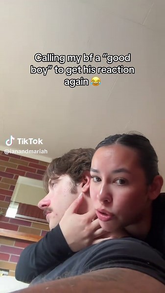 Calling My Boyfriend a 'Good Boy' for a Fun Reaction