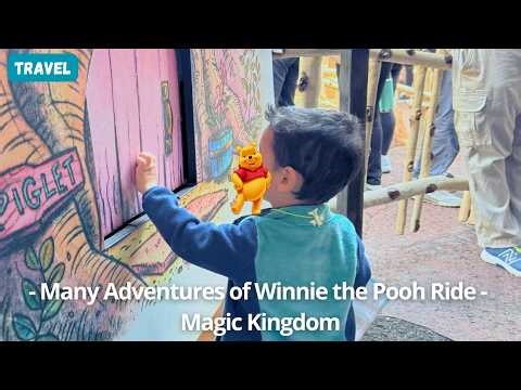 Winnie the Pooh Magic Kingdom Ride: Many adventures of Winnie the Pooh 🍯 (ne vale la pena?)