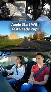 Angle start with test ready pupil. | Conquer Driving