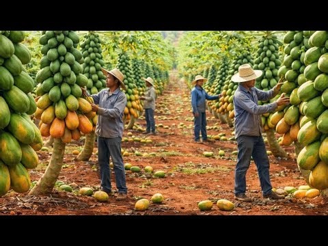 Inside the World’s Largest Papaya Production System: From Tropical Farms to Global Markets