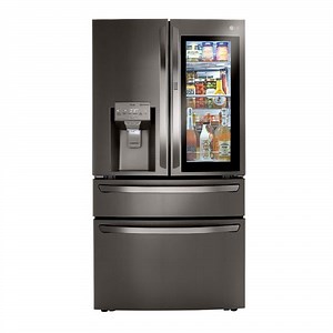Reviews for LG 23 cu. ft. 4-Door French Door Refrigerator w/ InstaView, Craft Ice in PrintProof Black Stainless Steel, Counter Depth | Pg 5 - The Home Depot
