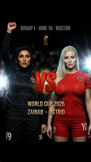 Iraq vs Norway WHO WINS 👑 #WorldCup2026 #Football #Shorts