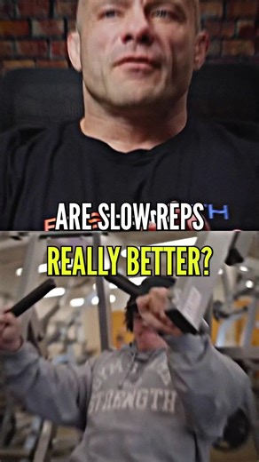 Are slow reps better? #gym #weightlifting #workingout #bodybuilding #mikeisraetel