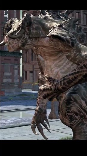 Deathclaw eats a man alive - monster vore