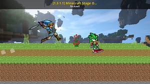 [1.3.1.1] Minecraft Stage Over Waiting Room Mod for Super Smash Flash 2 | SSF2 Mods