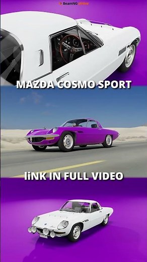 Free Mazda Cosmo Sport Mod in BeamNG Drive