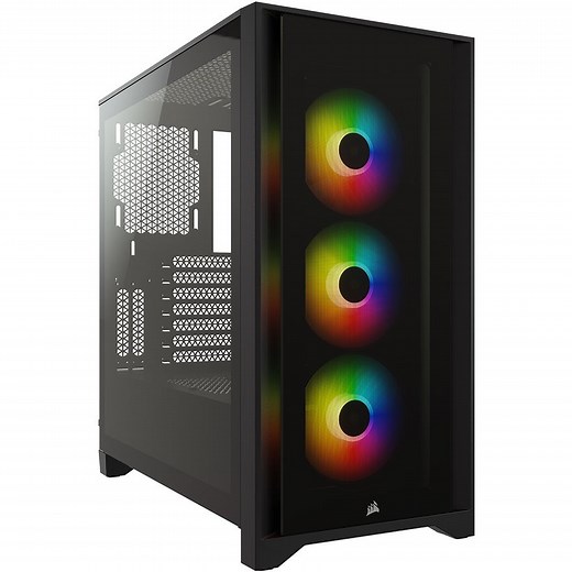 CORSAIR「iCUE 4000X RGB Tempered Glassシリーズ」製品情報