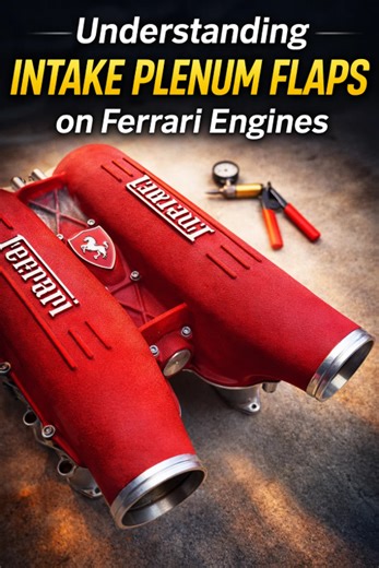 Understanding intake plenum flaps on Ferrari engines