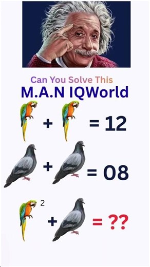 Can You Solve This 😱 Genius One 😎 #iqtest #braintest #shorts
