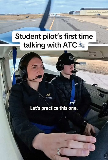 Student Pilot’s First Radio Call with ATC Experience