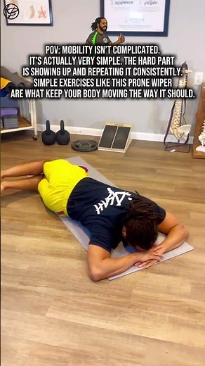 Prone Wipers for Mobility | Simple Exercise for Spine, Hips, and Low Back Relief