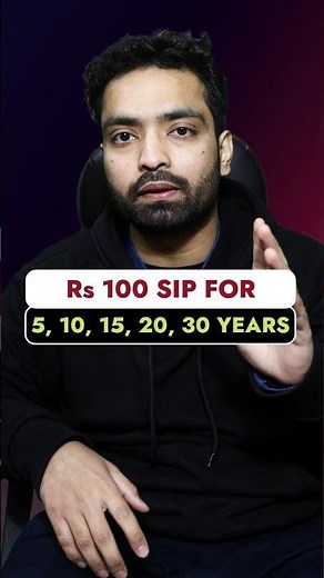 ₹100 SIP Returns for 3, 5, 10, 15, 20, 25 & 30 Years