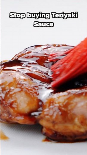 3 Ingredients to the Best Homemade Teriyaki Sauce #teriyaki #teriyakisauce #chickenteriyaki