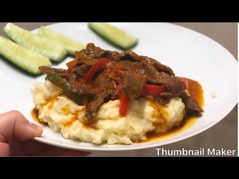 THIN CUT SIRLOIN VERY SIMPLE RECIPE