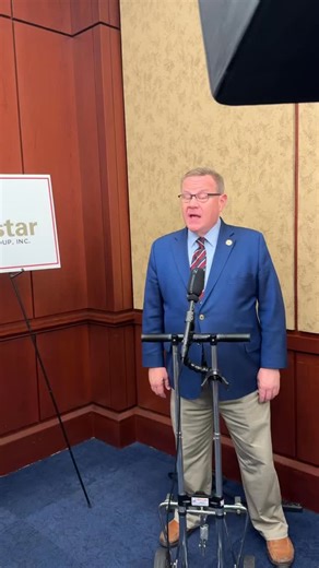 ONE YEAR OF PRESIDENT TRUMP: Today I had a chance to speak to the media about President Trump’s accomplishments so far. | Congressman Tim Moore