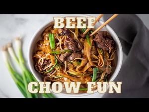 Chinese Beef Chow Fun // Easy Beef Chow Fun Recipe