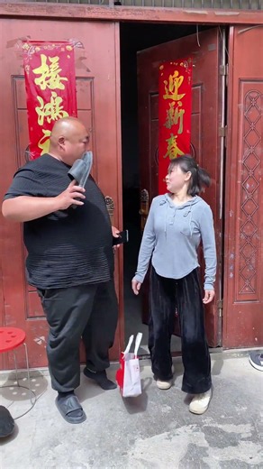 Again tricked by my daughter! #Funny video #Couple's daily life