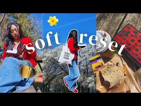 solo slow day in st.louis | gelateria, park & bookstore 🌸